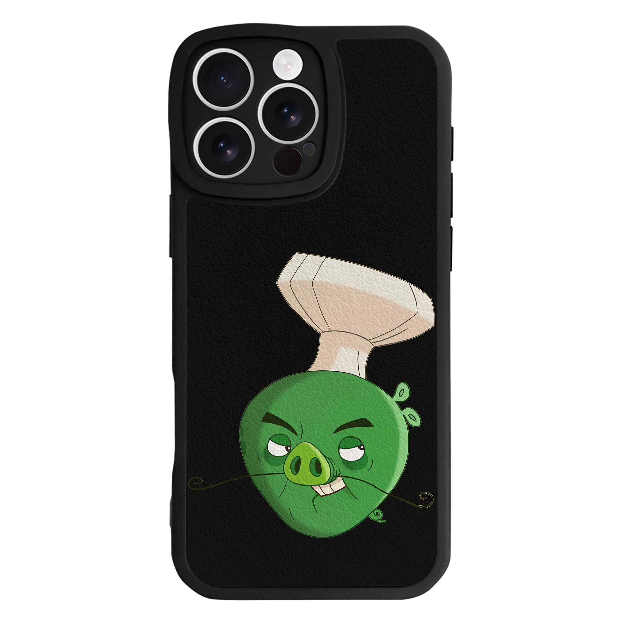 （画像用） Angry Birds アングリーバード 【iPhone 16シリーズ対応】シリコンスマホケース（レザー調） 材質：シリコン